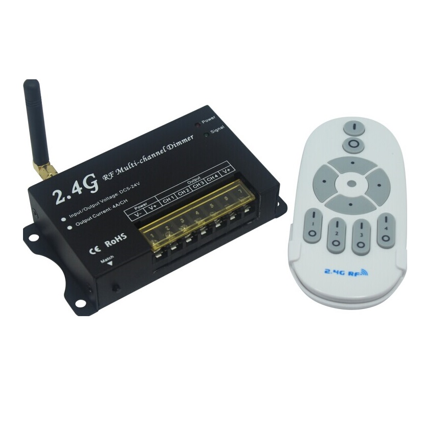 Wireless multi-channel dimmer DM16