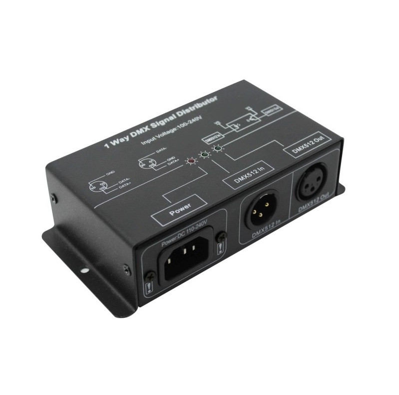 DMX signal distributor (output 1channel) DMX121
