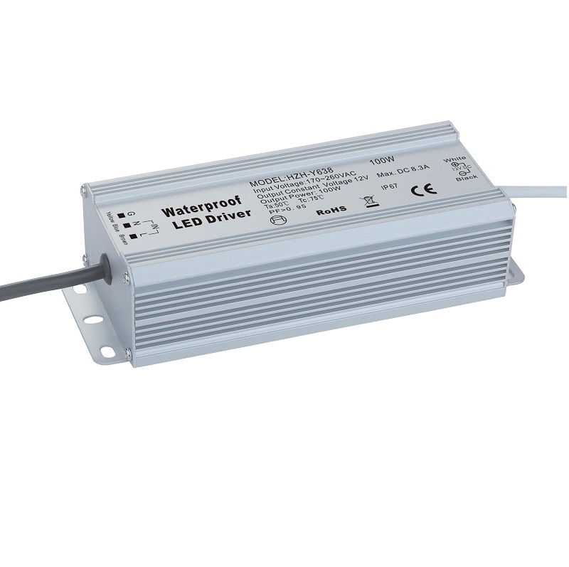 Waterproof LED driver 100W